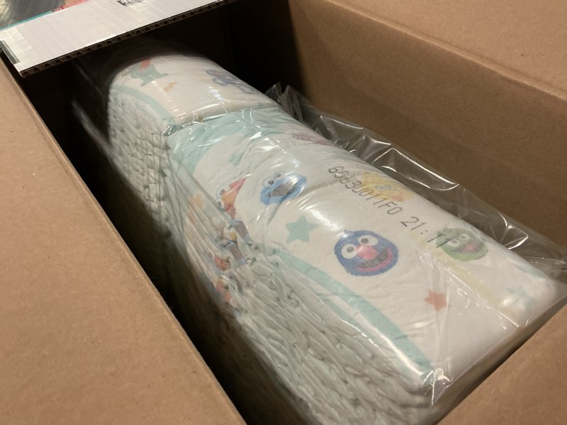 Condition photo showing Good Condition for pampers diapers - baby dry - size 5, 132 count, absorbent disposable infant diaper (packaging may vary) size 5 132
