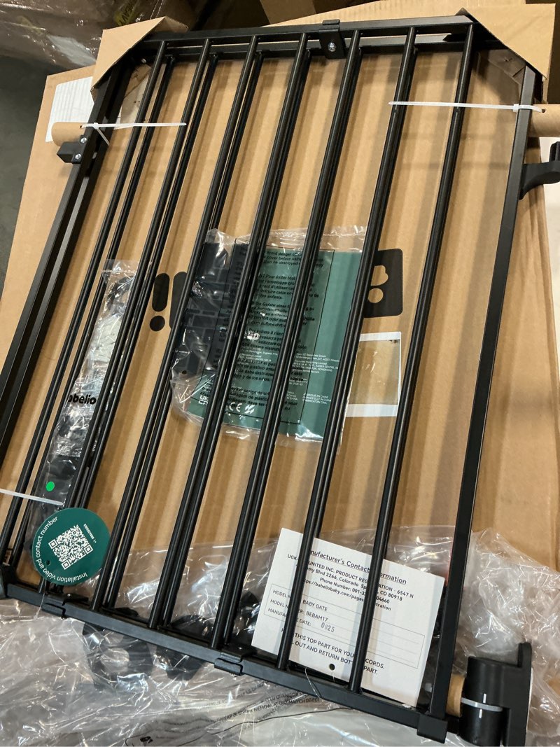 Condition photo showing Good Condition for Babelio Baby Gate for Stairs, Kitchen & Doorways, No Bottom Bar| One-Handed Operation| Auto-Close| H