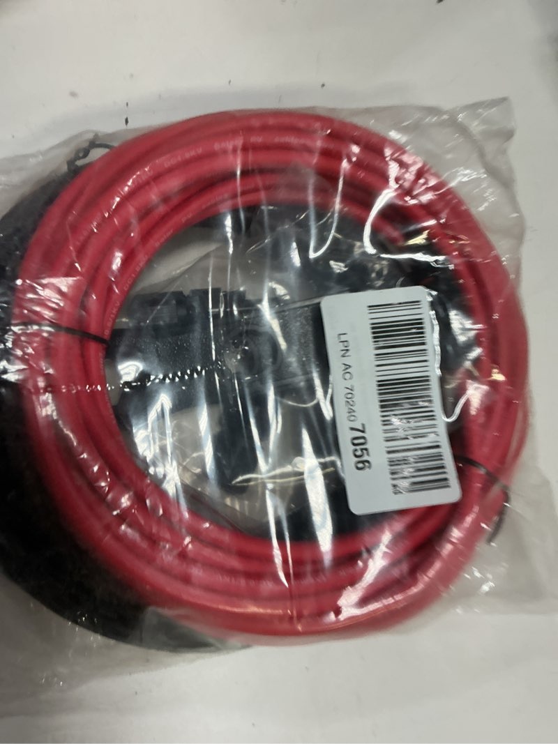 Condition photo showing New/Like New for 20Ft 10AWG Solar Panel Extension Cable, 10 AWG Solar Extension Cable 10 Gauge 20 Feet Solar Wire with Solar Panel Female Male Waterproof Connectors for RV Boat Home (10 AWG-20Ft) 10AWG-20Ft