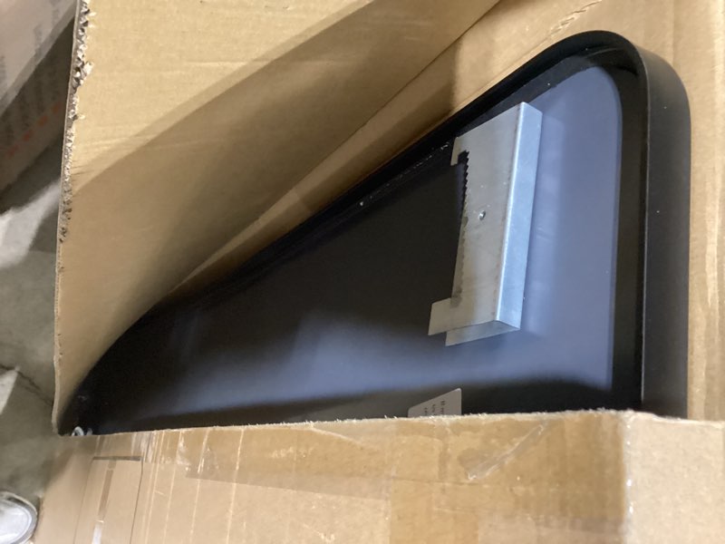 Condition photo showing New/Like New for 47x14 mirror rectangle full body length door hanging wall mounted metal aluminum alloy frame dressing make-up mirrors for entryway bedroom bathroom living room 47 14 inch black black 47"l x 14"w