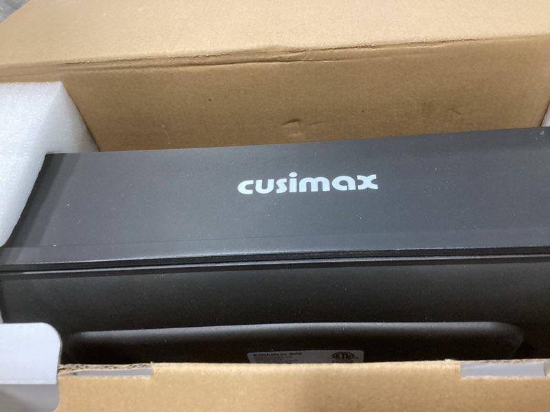 Condition photo showing Good Condition for Cusimax Hot Plate,1800W Portable Electric Countertop Double Burner,Cast Iron Stove, Concealed Handle,Temperature Controls, Compatible for All Cookwares,Easy Clean, Upgraded Version