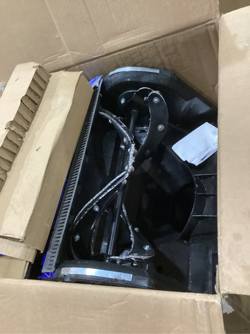 Condition photo showing As Is for Westinghouse WSnow18 48V Cordless Snow Blower 18 Inch Kit, Steel Auger, LED Light, 1200W Brushless Motor, 25ft Throwing Distance, Plows 650lbs/min, Compatible with Snow Joe Batteries 18 Inch with Battery/Charger