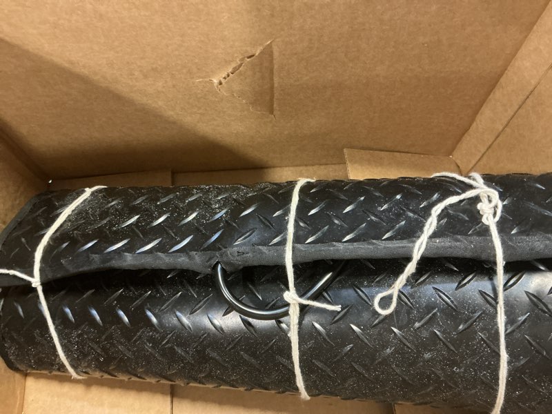 Condition photo showing As Is for Baquler 20'' x 30'' Heated Snow Ice Melting Mats No Slip Heated Outdoor Mats Melts up to 3 Inches/h and Ice with 9.84 ft Power Cord for Winter Snow Removal Stairs Steps Driveway Walkway Decks Sidewalk 20'' x 30'' Classic