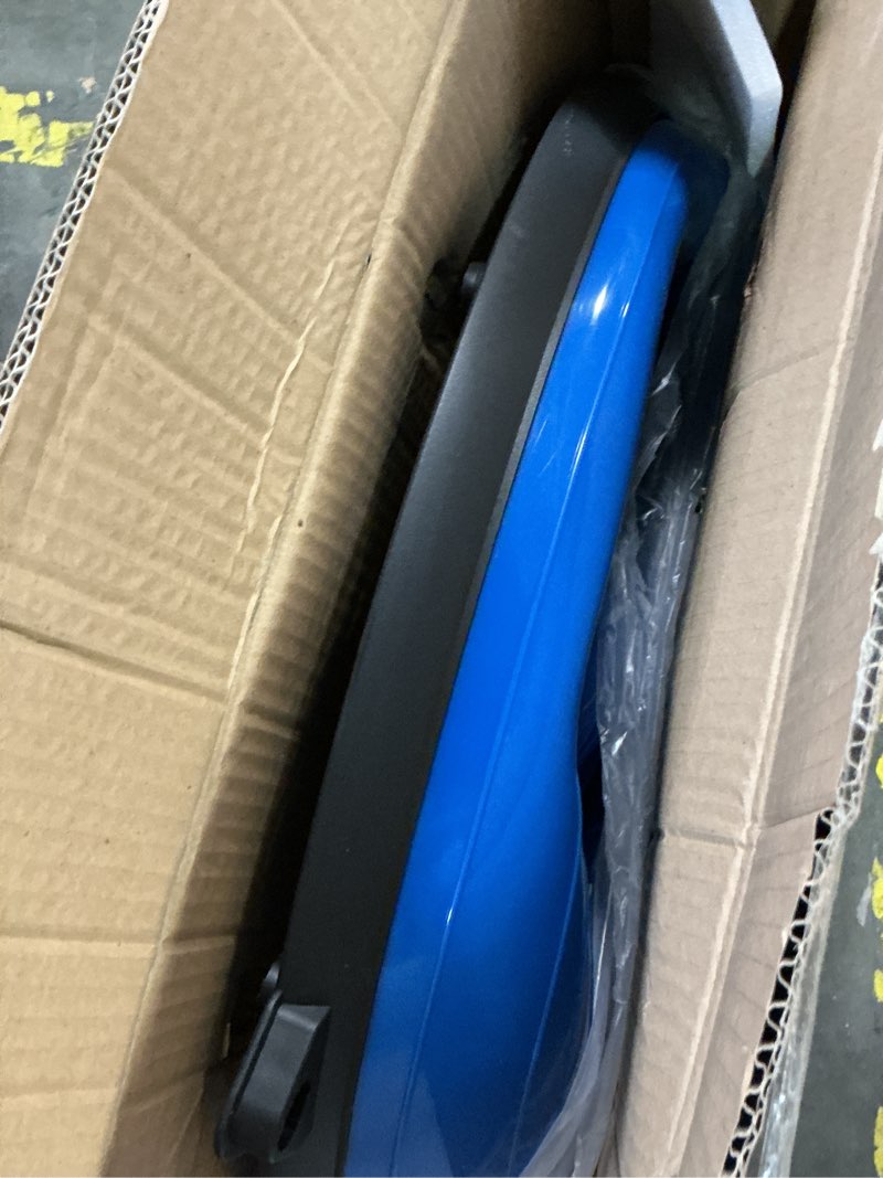 Condition photo showing Good Condition for zelus half balance ball trainer, 23 inch half exercise ball with nonslip base, 330lbs cap half yoga ball with resistance bands & foot pump, extra ball included, strength fitness ball for home gym blue
