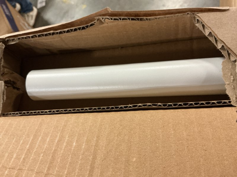 Condition photo showing Good Condition for tension curtain rod 43-65 inches extra long white heavy duty tension rods adjustable curtain rod no drilling spring loaded tension rod for windows patio hold up blackout curtains and non slip 43 to 65 inches white