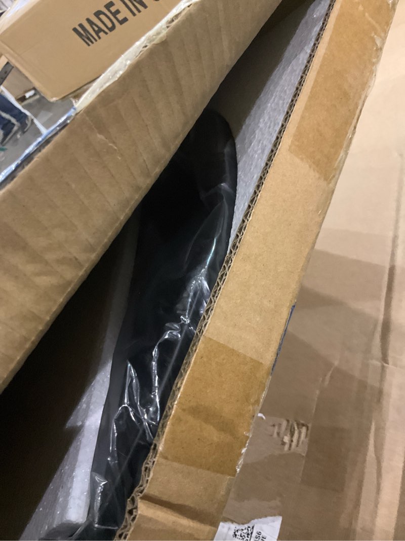 Condition photo showing New/Like New for Growsun Black Round Mirror 24 inch, Wall Mounted Circle Mirror, Metal Framed Mirror for Bathroom Vanity, Bedroom Home Decor Mirros Black 24"L x 24"W