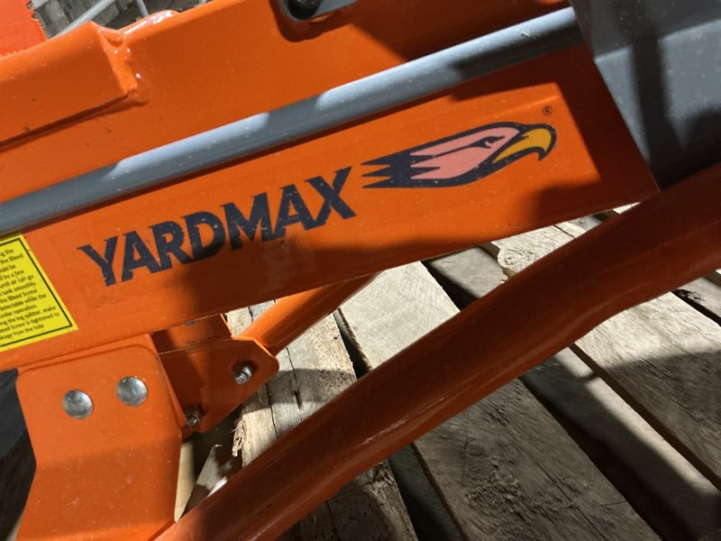 Condition photo showing As Is for yardmax ys0650 6.5 ton electric log splitter precision measuring