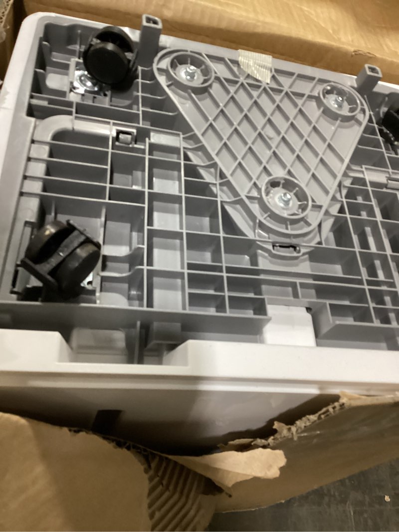 Condition photo showing Good Condition for Amazon Basics Large Dehumidifier for Rooms, Energy Star Certified, Effectively Reduces Humidity, Timer, Auto-Defrost, Overflow Protection, up to 2500 SFT, 35 Pint, White 35 Pint Standard