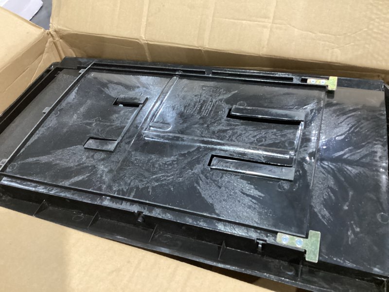 Condition photo showing As Is for Rubbermaid Commercial Products Window Wash Kit for Landmark Series Store Front Containers, Black, Outdoor for Gas Station/Convenience Store/Store Front