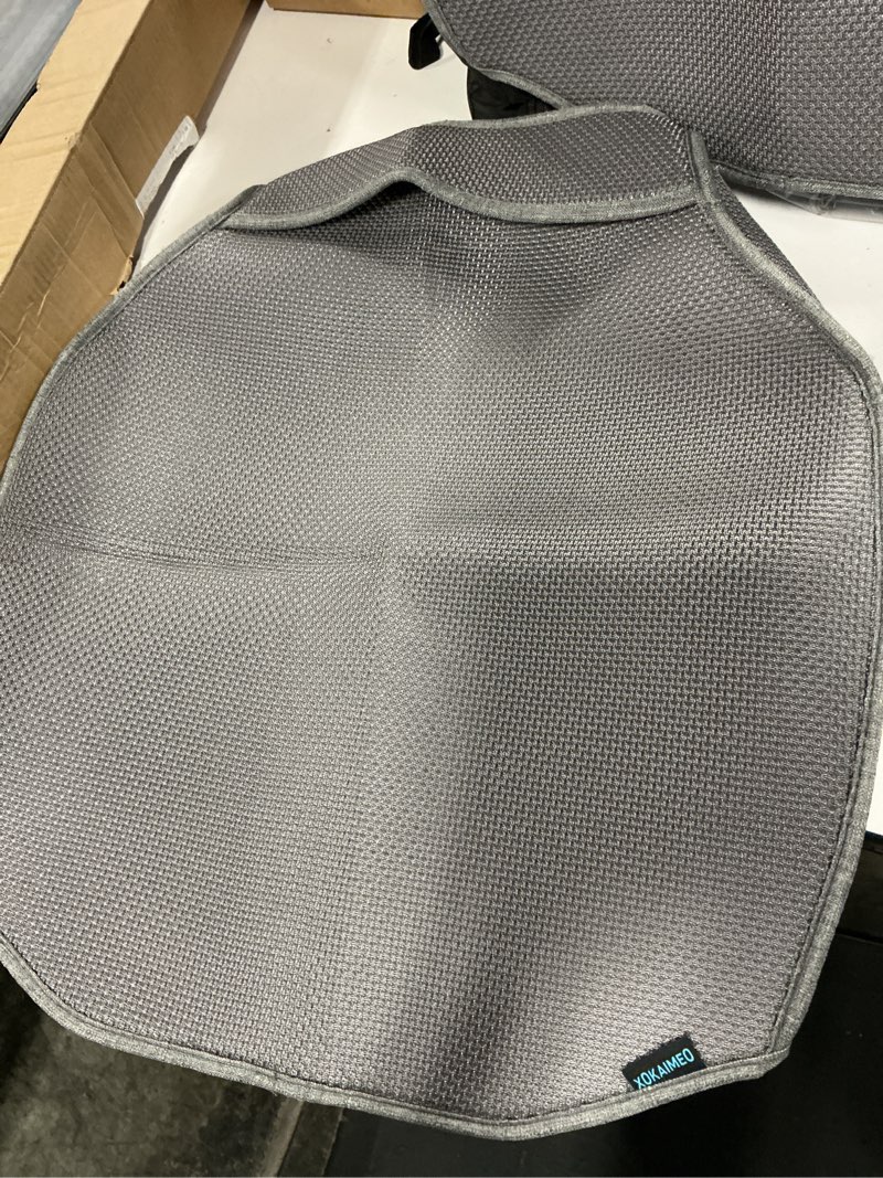 Condition photo showing Good Condition for car seat covers xokaimeo grey universal fit
