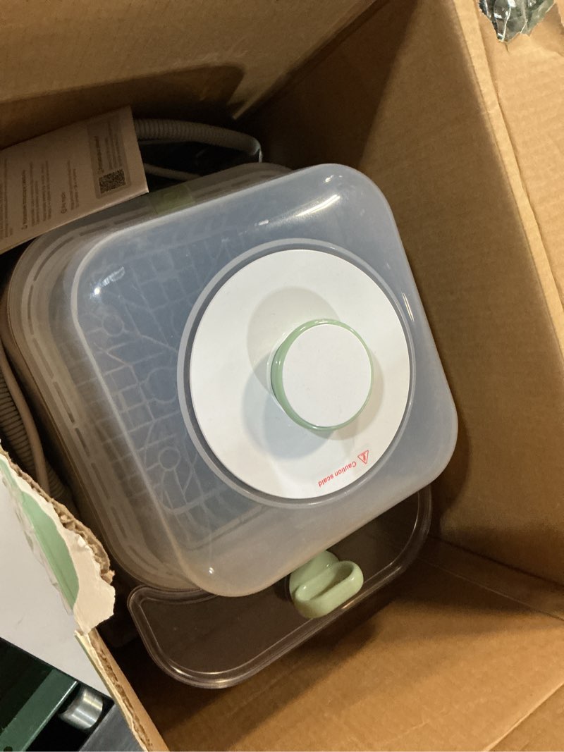 Condition photo showing As Is for (gently used) momcozy kleanpal pro baby bottle washer, sterilizer & dryer - all-in-one cleaning machine for bottles, pump parts & baby essentials - time-saving & effortless care