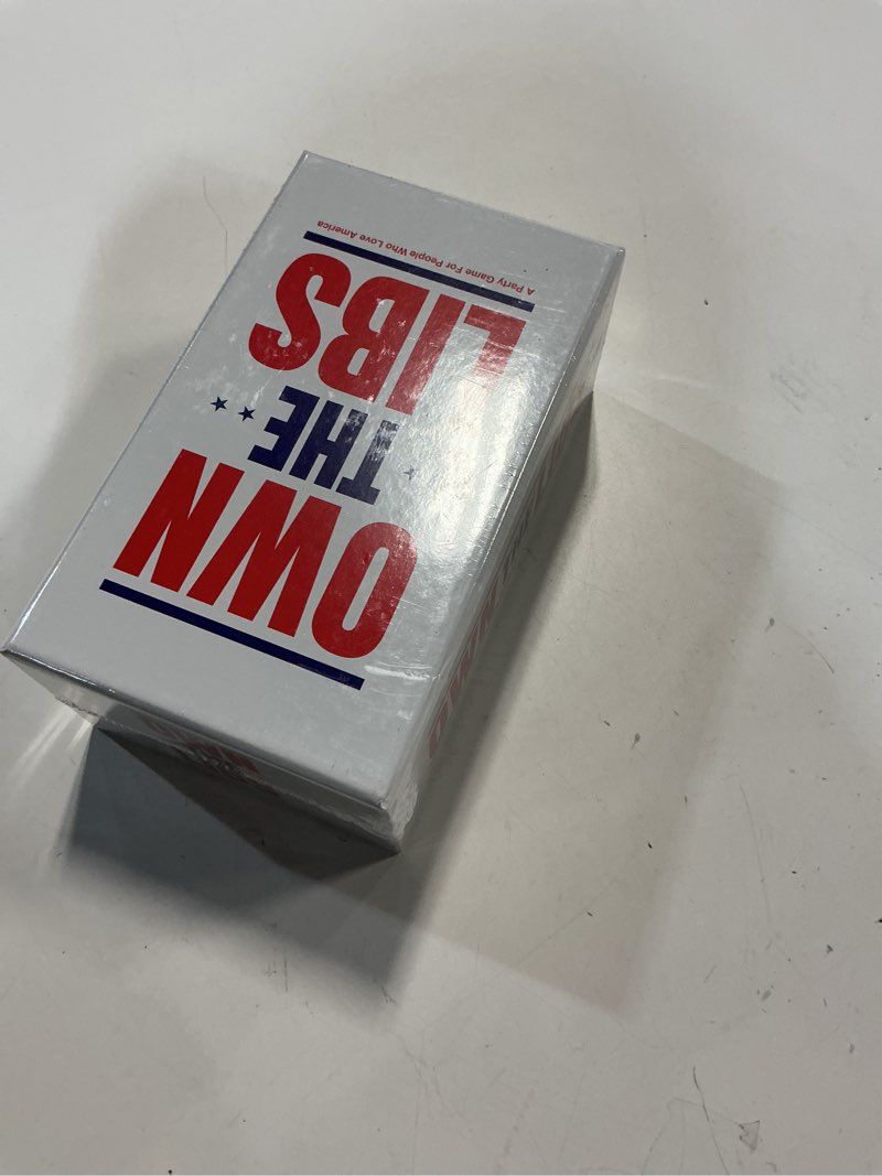 Condition photo showing New/Like New for Own The LlBBs - Funny White Elephant Gift - Men & Women's Birthday Gift - Hilarious Game