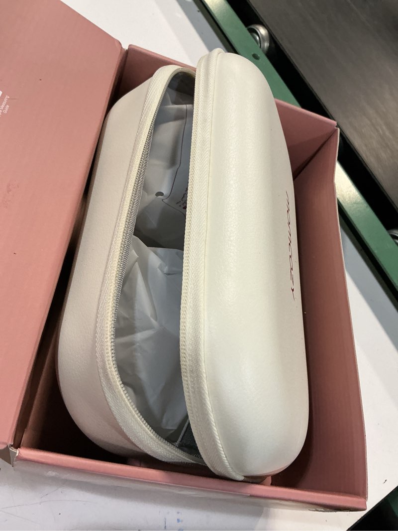 Condition photo showing As Is for momcozy m5 smart app controlled wearable breast pump, hands-free wireless electric pump, 3 modes 9 suction levels, bpa-free, portable lightweight, 24mm flange, 2-pack quill gray