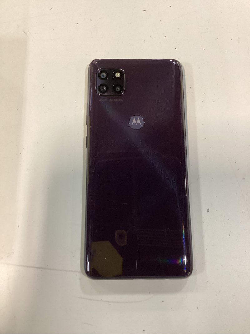 Condition photo showing Good Condition for motorola one 5g uw ace black verizon