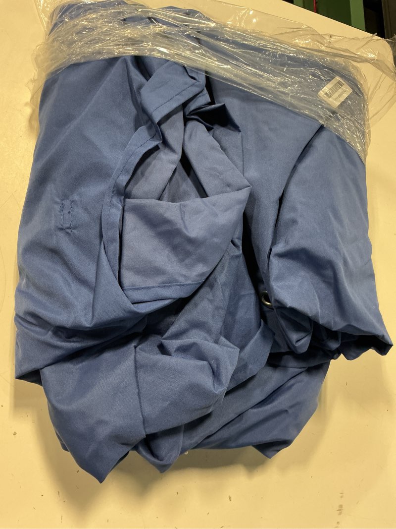 Condition photo showing Good Condition for 10x10ft replacement canopy top with air vent, waterproof & uv protection canopy tent top cover for straight leg canopy frame - for outdoor, patio, event, trade show (blue, 10x10ft) blue 10x10ft