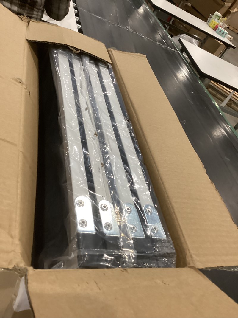Condition photo showing Good Condition for extra wide dog stairs for large dogs, foldable dog ramp for car with non-slip surface, dogs stairs for cars, high beds, truck, supports up to 250 lbs, 4 steps