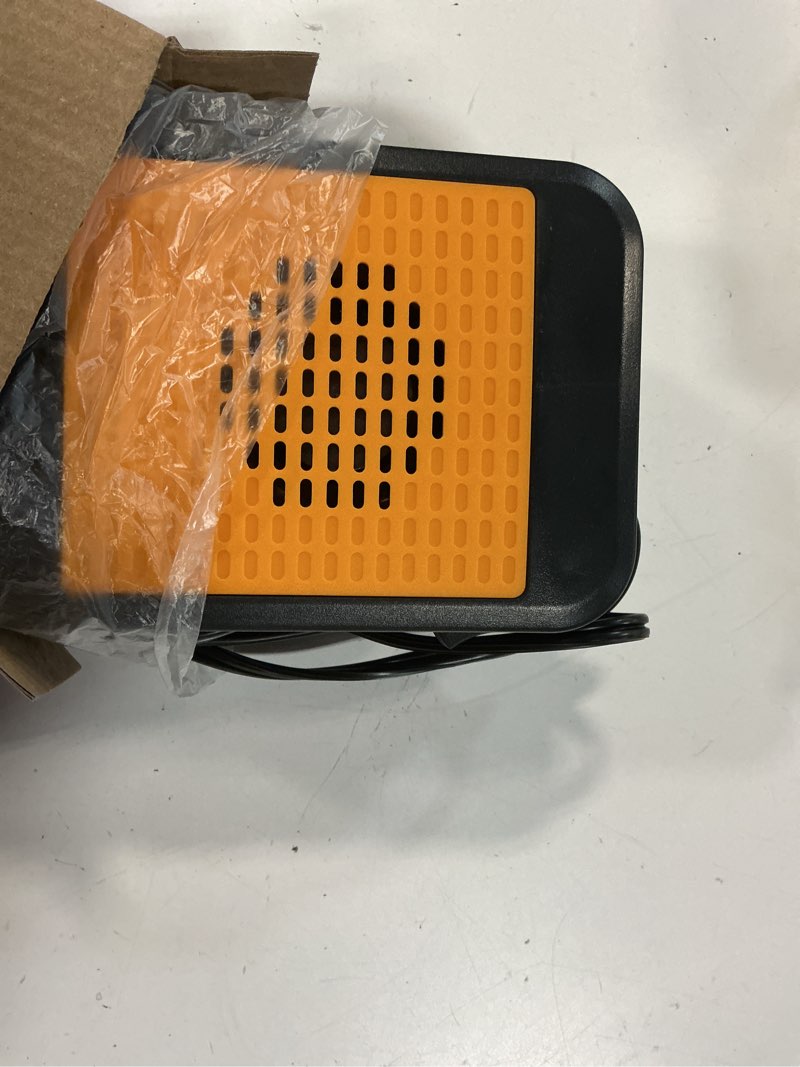 Condition photo showing Good Condition for car heaters for vehicle,12v heater for car 200w fast heating defroster defogger,portable car heater that plugs into cigarette lighter 360° rotatable car defroster windshield heater (orange)