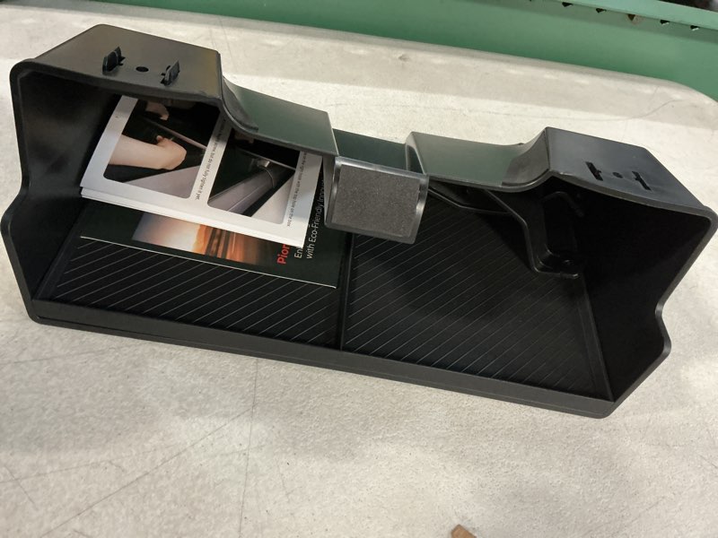 Condition photo showing Good Condition for basenor 2026 tesla model y model 3 under screen storage box [100% secure] center console organizer tray for model y juniper 2025 2026 model 3 highland 2024 2025 2026 (standard, premium & performance) model 3/y (2024-2026) under screen