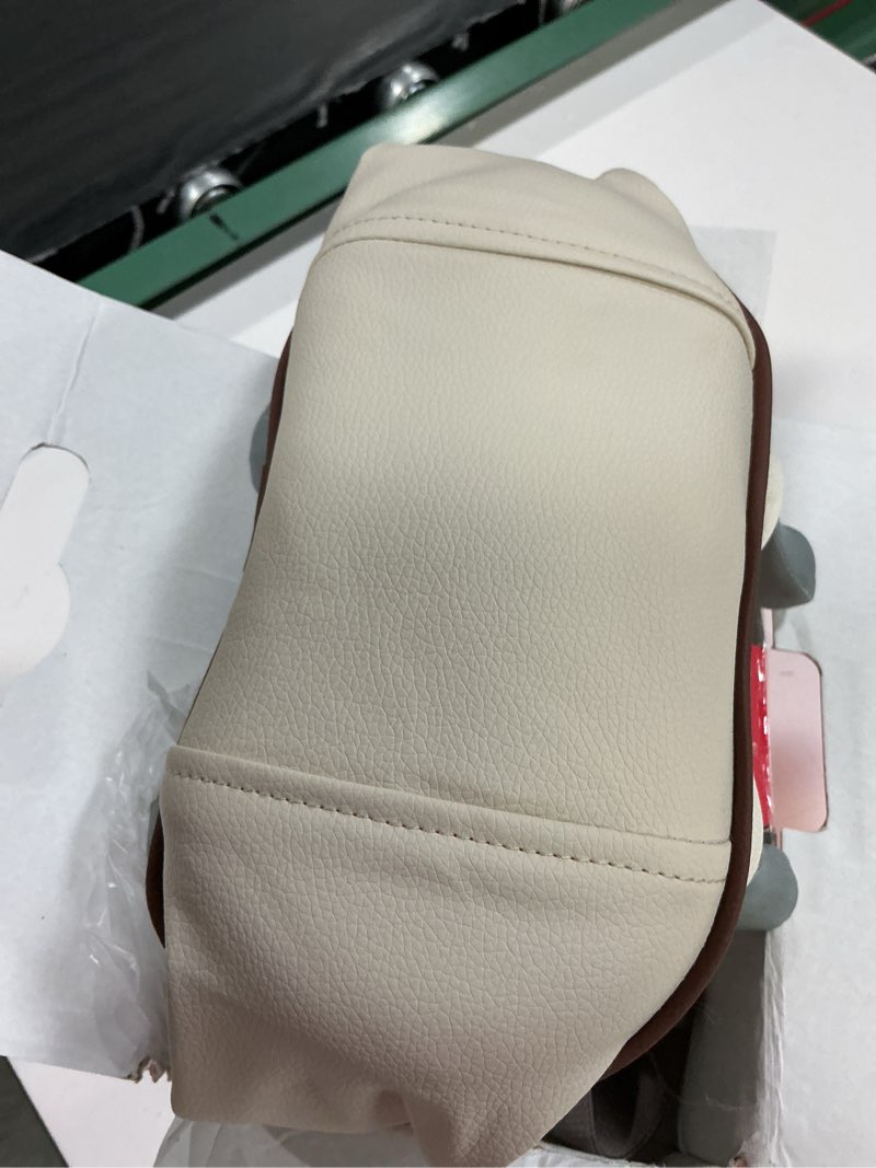 Condition photo showing Good Condition for kppex 4d deep cordless neck massagers pillow,shiatsu shoulder massager,leg and back pain relief tissue kneading,gifts for men or women (onion white) onion white onion white