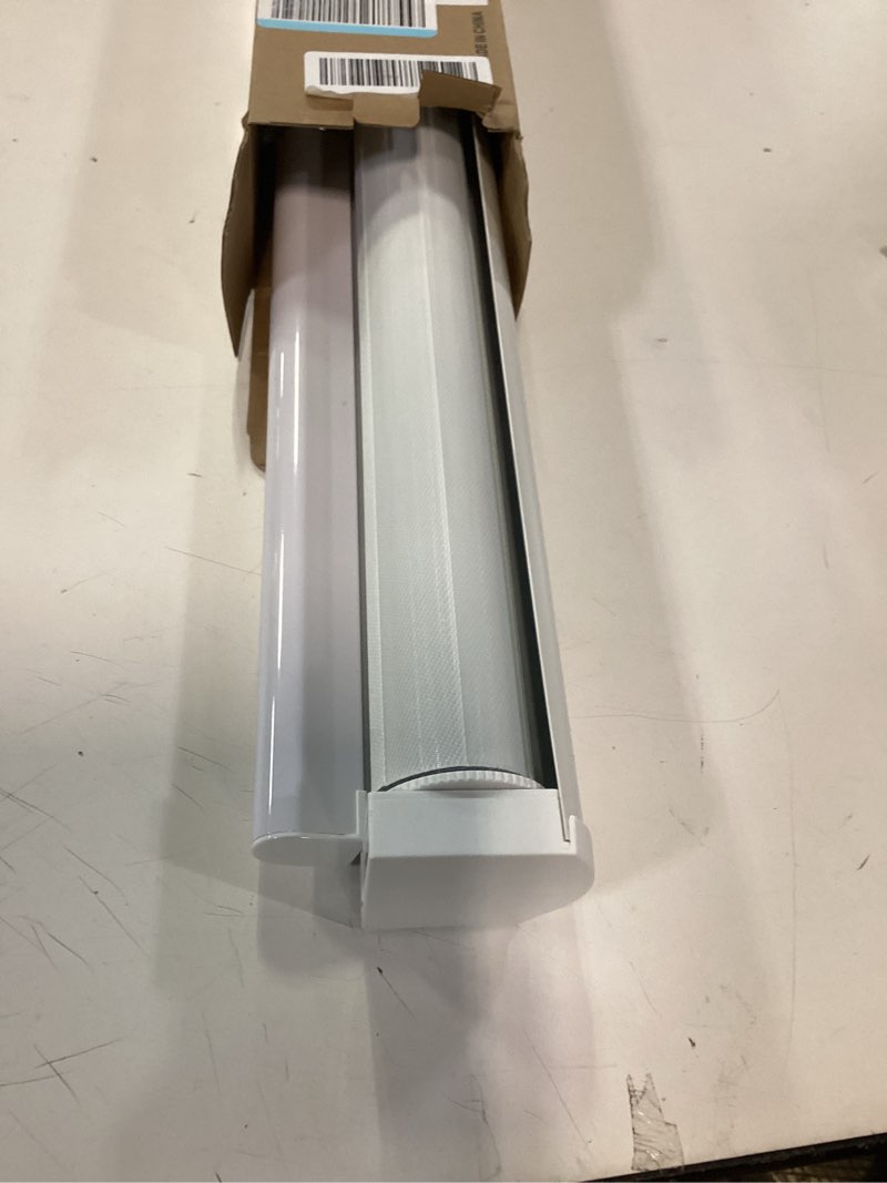 Condition photo showing Good Condition for Window Blind Dual Layer Polyester Zebra Roller Light Filtering Sheer Shades Window Treatments Privacy Light Control for Day and Night(W27 x H72(Inch), Cream) 27"W x 72"H Cream