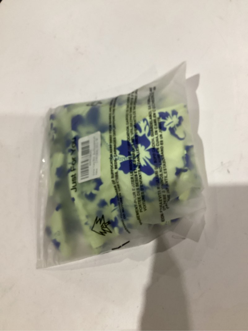 Condition photo showing New/Like New for Women Thong Bikini Set Cheeky Halter Triangle String Two Piece Swimsuits Sexy Ruched Brazilian Bathing Suit Yellow Flower Medium