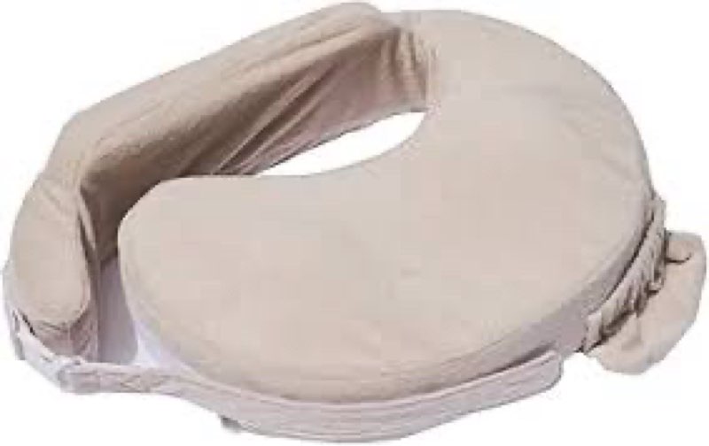 My Brest Friend Nursing Pillow - Deluxe - Enhanced Comfort w/Slipcover - Ergonomic Breastfeeding Pillow for Ultimate Support for Mom & Baby - Adjustable Pillow W/Handy Side Pocket, Soft Sand