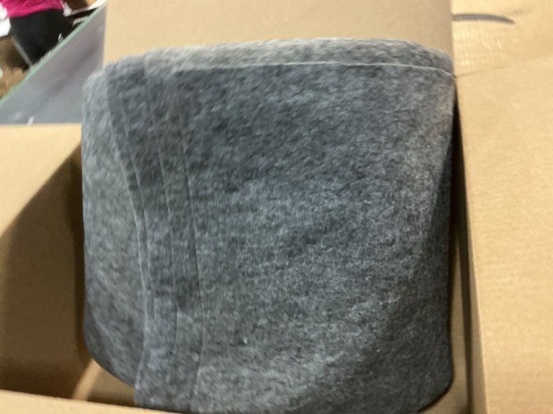 Condition photo showing Good Condition for FabricLA Acrylic Felt Fabric | Soft, Non-Stiff Material | 72” Wide, 1.6mm Thick | Felt by The Yard for Crafts, Sewing, Padding & DIY Projects | 5 Yard (Heather Grey 455) 5 Yard Heather Grey