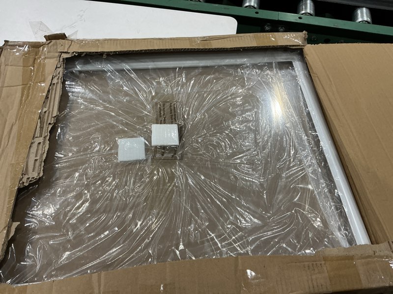 Condition photo showing Good Condition for upgraded aht73514301 glass shelf compatible with lg refrigerator glass shelf ps7788910 kenmore lg refrigerator shelf replacement ltcs20030s ltcs20020s ltcs20220b ltcs20020w ltcs20220s lg fridge shelf