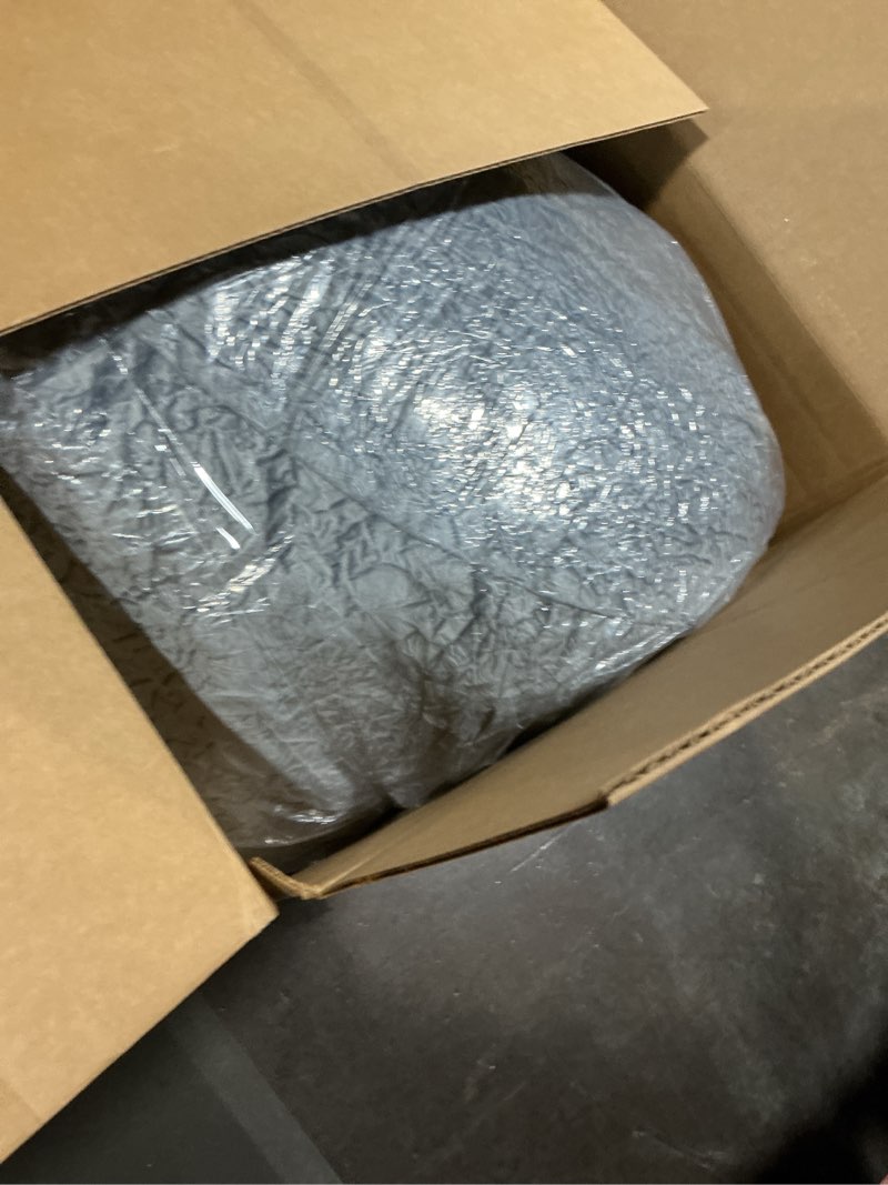 Condition photo showing Good Condition for Homguava 3FT Bean Bag Chair: 3' Bean Bags with Memory Foam Filled, Large Beanbag Chairs Soft Sofa with Dutch Velet Cover-Grey