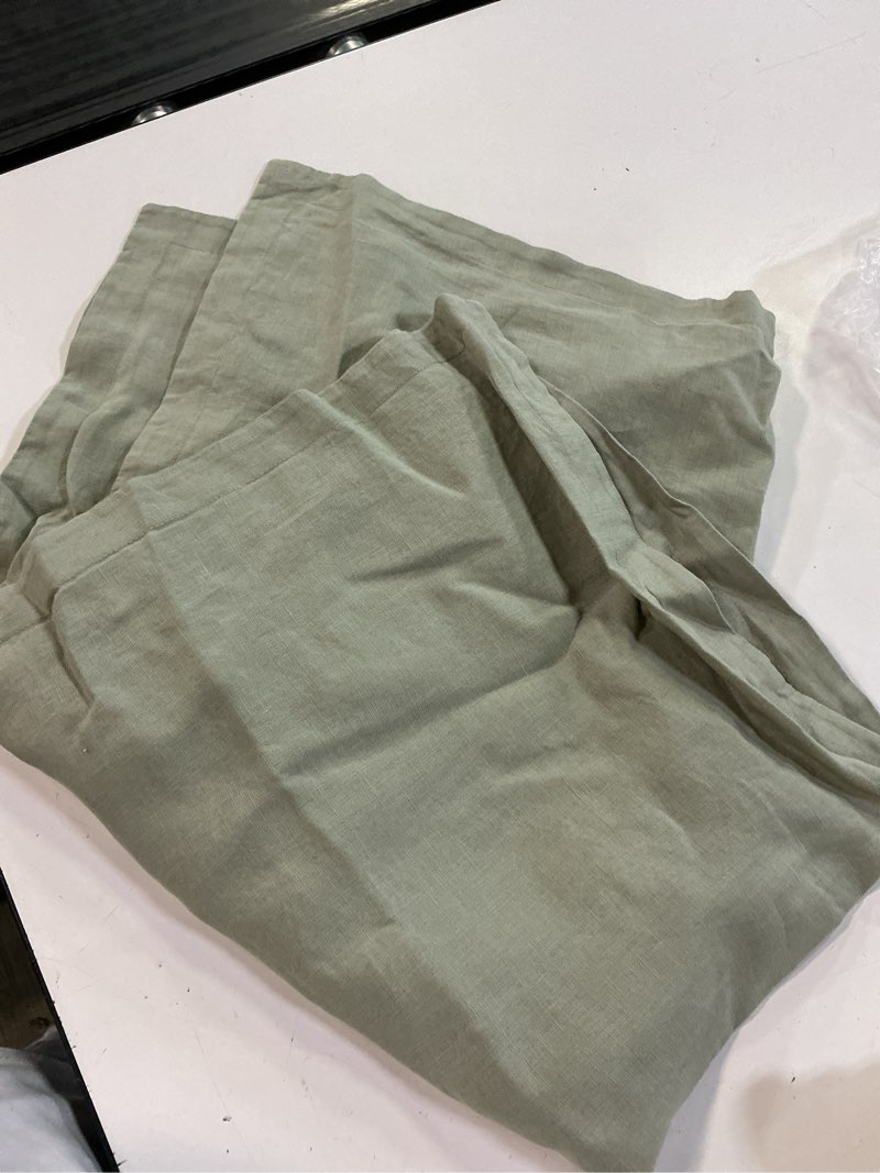 Condition photo showing Good Condition for european linen euro sham, euro, willowleaf