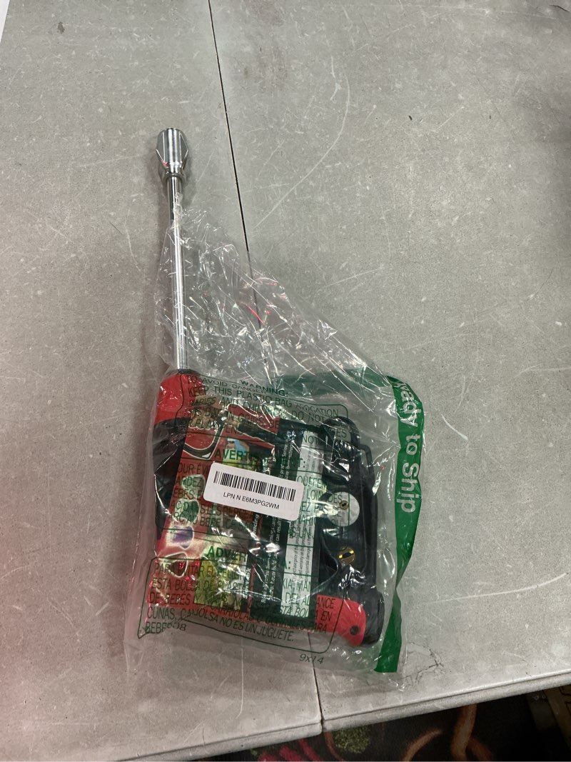 Condition photo showing Good Condition for pocket hose arrow customizable spray nozzle, as seen on tv | flow force tech, 4 precision tips, jet stream to gentle watering, rust-resistant, non-slip grip, ideal for car wash