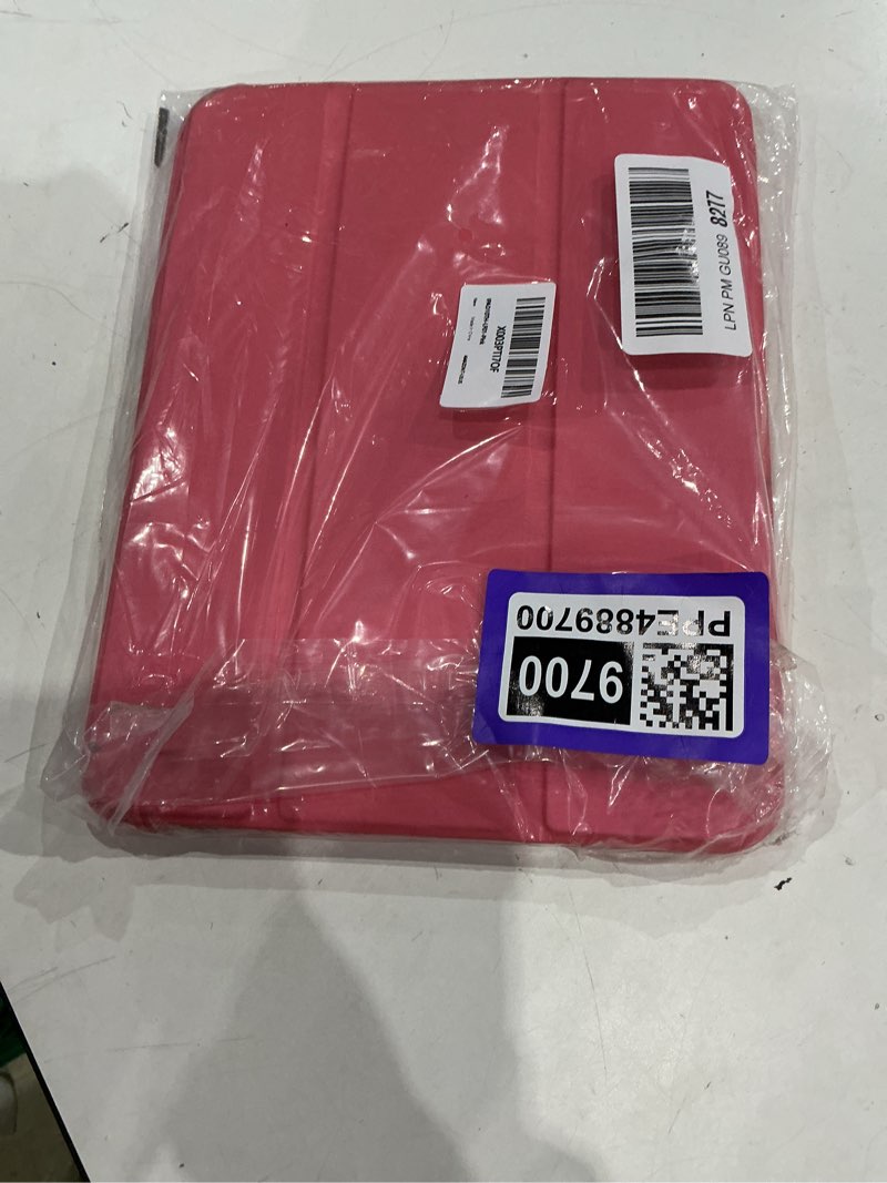 Condition photo showing Good Condition for procase for ipad (a16) 11th generation 11 inch 2025/ ipad 10th generation 10.9 inch 2022 case with pencil holder, hybrid cover with soft tpu back, supports touch id, auto wake/sleep -pink
