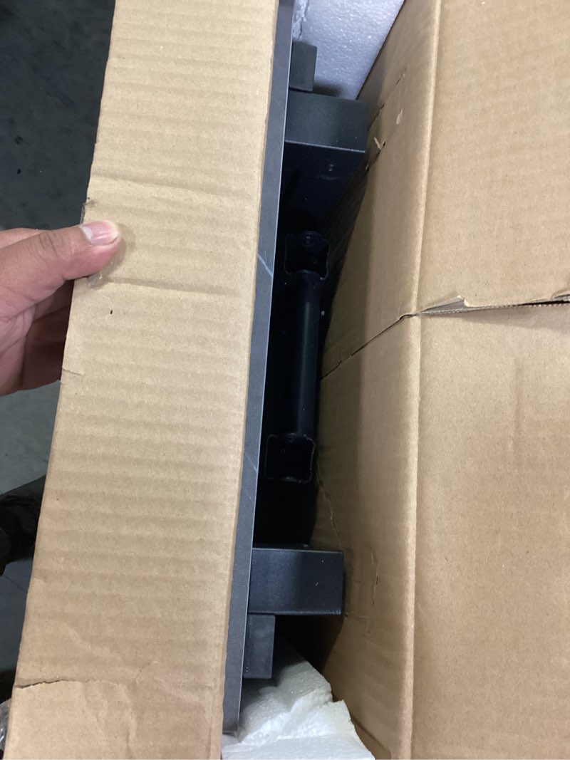Condition photo showing New/Like New for TEMI Small Computer Desk Folding Table - No Assembly, Compact 35.8" Foldable Desk with Power Outlets & USB Charging Port, Portable Small Office Desk, Ideal Mini Study Table, Marble Greige 35.8 Inch With Power Outlets Marble Greige