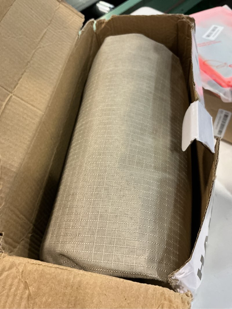 Condition photo showing Good Condition for hamler patio sofa cover, 4-seater heavy duty outdoor couch cover, waterproof, fits up to 124"w x 34"d x 24"h, brown & beige 124w x 34d x 24/34h inch