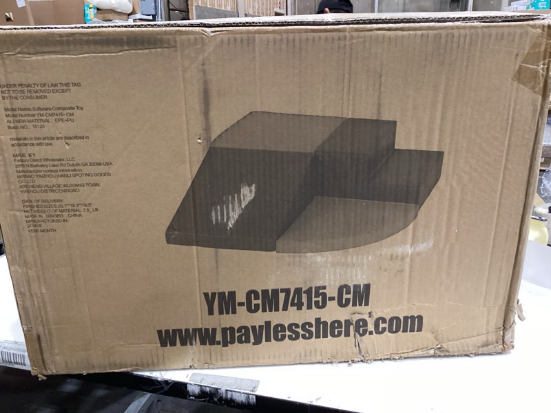 Condition photo showing New/Like New for 4-Piece Soft PU Leather Toddlers Climbing Toys, Foam Climbing Blocks for Toddlers, Baby Play Set Foam Climb Structures for Toddler 3+, Indoor Crawl Activity Play Gym Classic