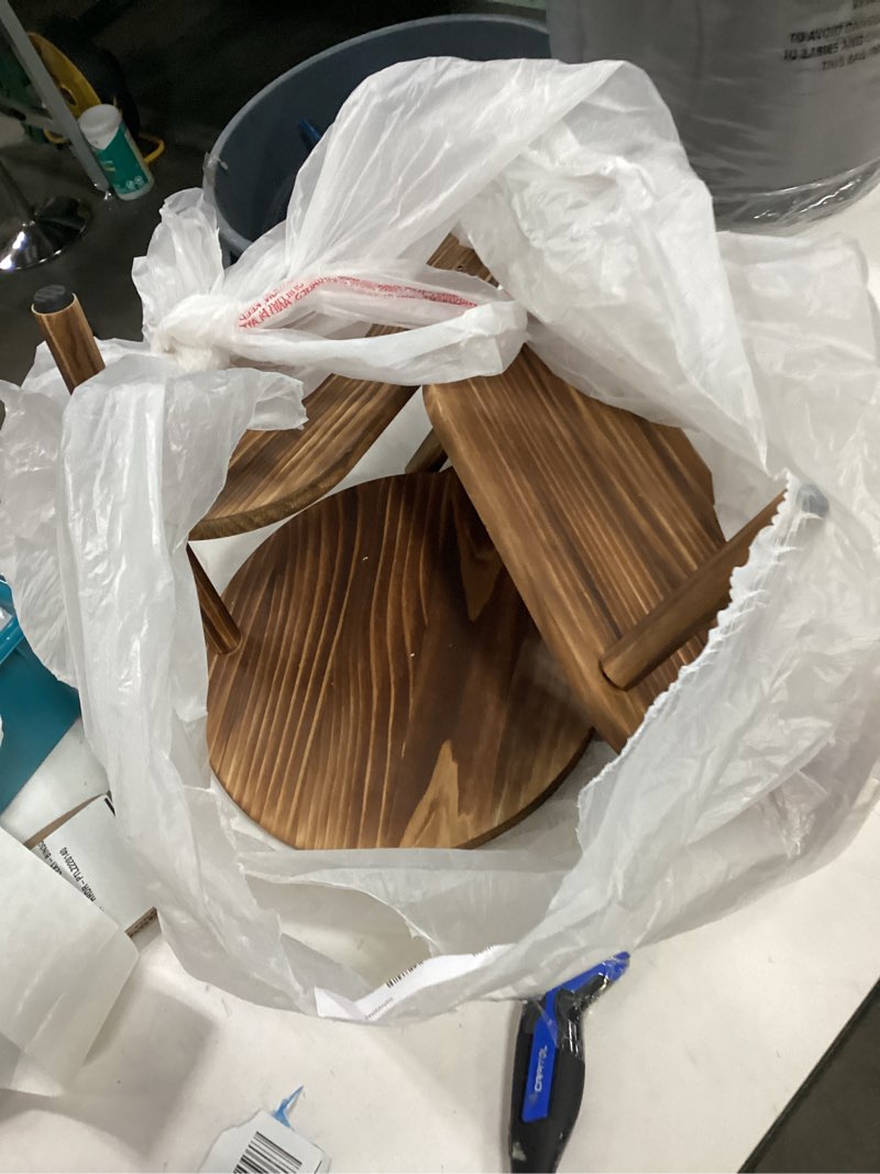 (Similar) Nuogo 2 Pcs 4 Tier Wooden Cupcake Stand Rustic Cupcake Stand Wood Round Dessert Tier Tray Tree Shape Tiered Serving Stand Cupcake Holder Cake Cupcake Tower for Wedding Birthday Party Baby Shower