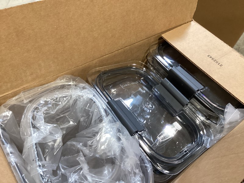 Condition photo showing Good Condition for rubbermaid brilliance pantry 10 piece set, clear and airtight food and pantry storage containers assorted sizes (20-piece)