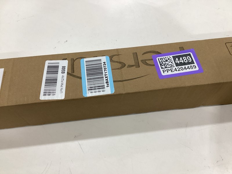 Condition photo showing Good Condition for persilux free-stop cordless roller blinds light filtering roller shades for windows (cream 25" w x 72" h) natural woven fabric thermal insulation roller window blinds for windows, home, living room 25"w x 72"h cream (light filtering)
