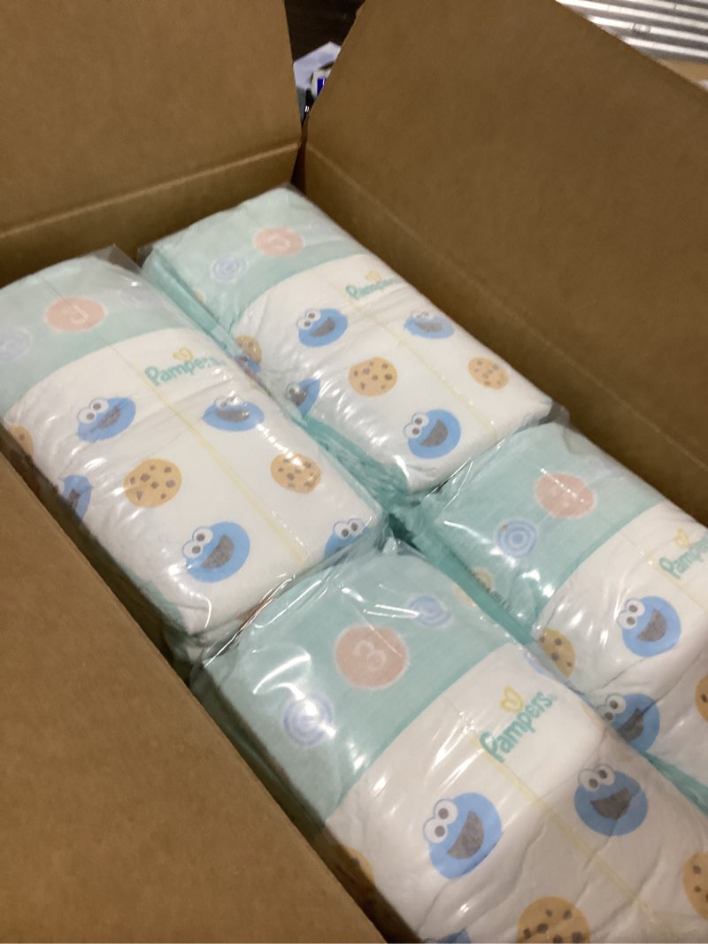 Condition photo showing Good Condition for Pampers Diapers - Baby Dry - Size 3, 104 Count, Absorbent Disposable Infant Diaper (Packaging May Vary) Size 3 104