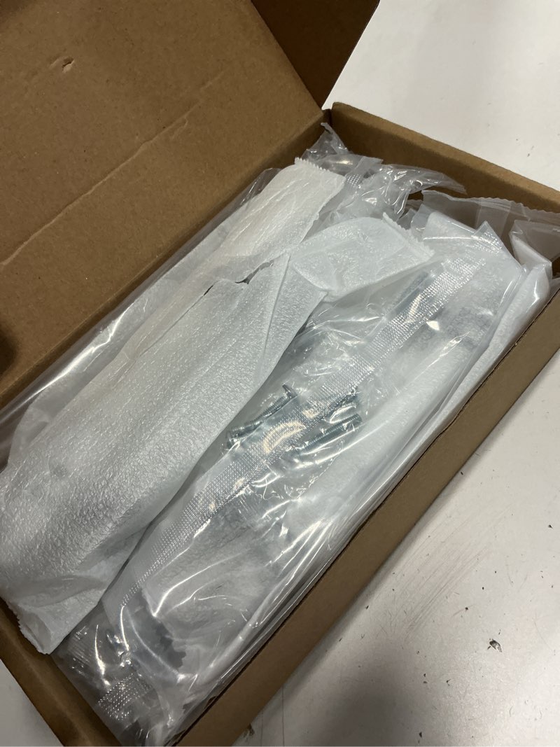 Condition photo showing Good Condition for haliwu 10 pack white marble grain cabinet pulls, 4 inch black kitchen handles, 2 tone solid square dresser and drawer hardware hole center spacing?102mm (4 inch) white marble & black 10