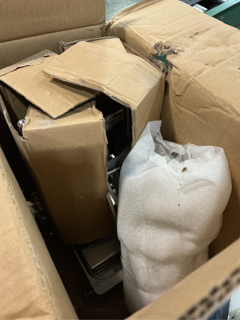 Condition photo showing As Is for winco 1/4"commercial fruit and vegetable slicer, great for onions and more