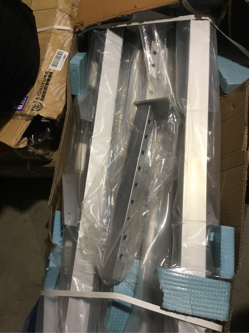 Condition photo showing New/Like New for Extreme Max 3005.4315 Jumbo-Tread Universal Mount Dock Stairs with Railing - 9-Step