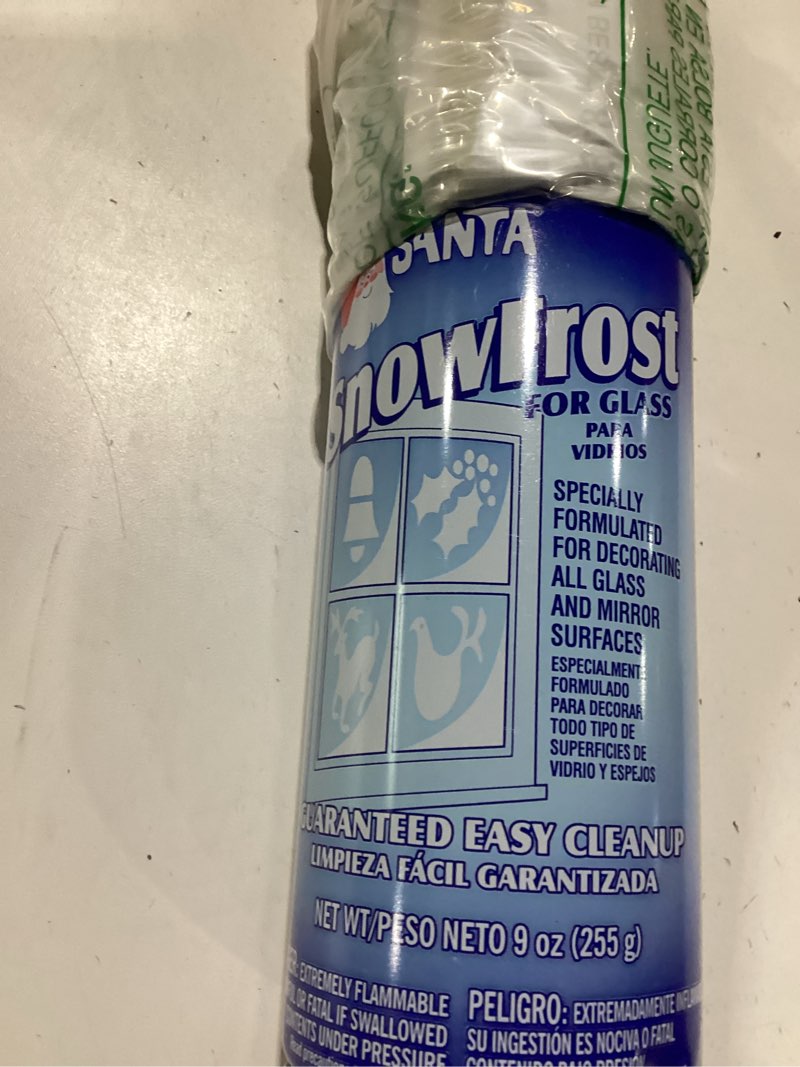 Condition photo showing New/Like New for chase 499-0521 snow frost aerosol spray, 9-ounce