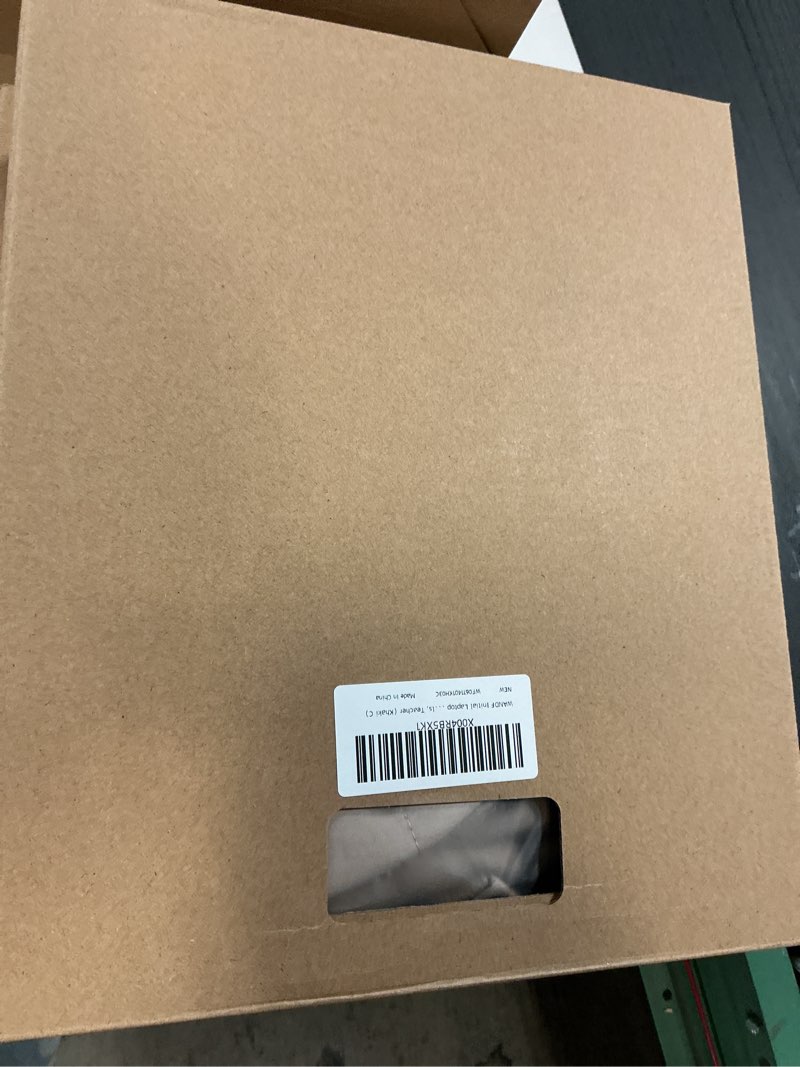 Condition photo showing New/Like New for WANDF Initial Laptop Backpack for Women, Quilted Puffer 14 Inch College Backpack, Personalized Water-Resistant Travel Backpack Daypack (Khaki C) C Brown