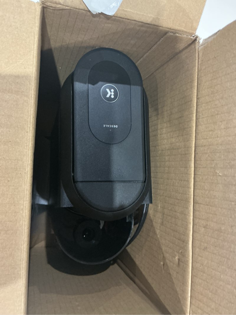 Condition photo showing As Is for keurig k-mini mate single serve k-cup pod coffee maker, brews up to 12 oz cup, compact portable coffee machine for small spaces, great for dorms & offices, black