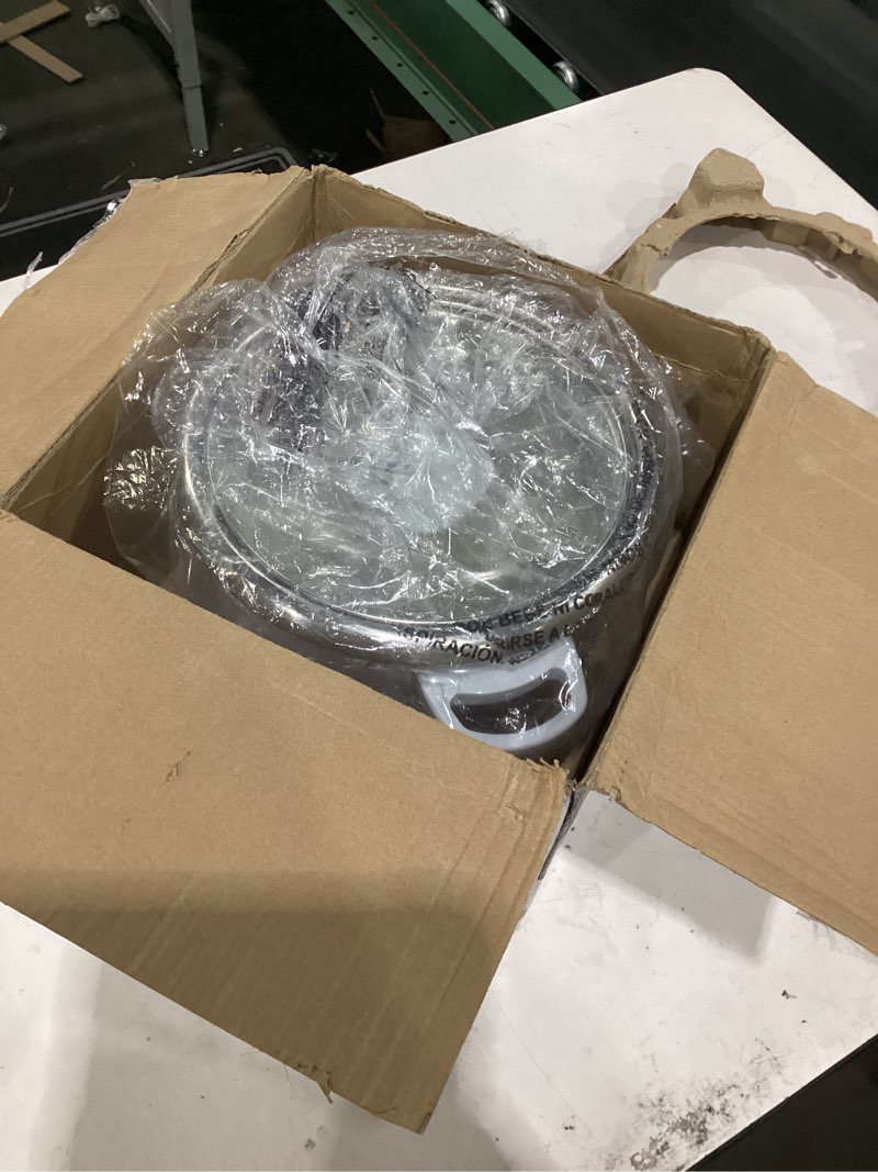 Condition photo showing As Is for aroma housewares select stainless rice cooker & warmer with uncoated inner pot, 14-cup(cooked) / 3qt, arc-757sg 14-cup(cooked) / 3qt.