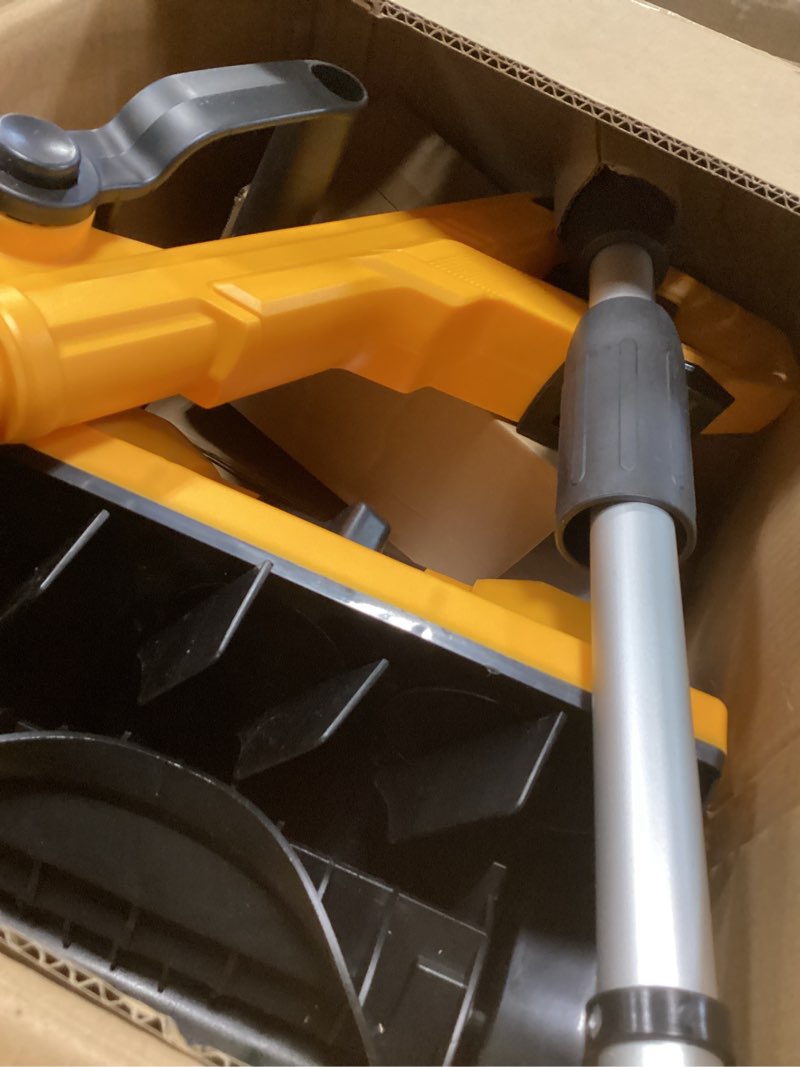 Condition photo showing Good Condition for 12" Cordless Snow Shovel (NO Battery) Compatible with Dewalt 20V Max Battery, Electric Snow Shovel with Directional Plate & Adjustable Front Handle, Cordless Snow Blower for Driveway/Patio/Sidewalk