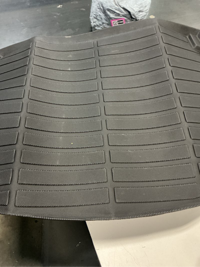 Condition photo showing Good Condition for cargo liner rear trunk mat for nissan rogue sport 2017-2022 highest position anti-slip trunk cargo luggage boot tray mat tpe 1 pc long grid pattern
