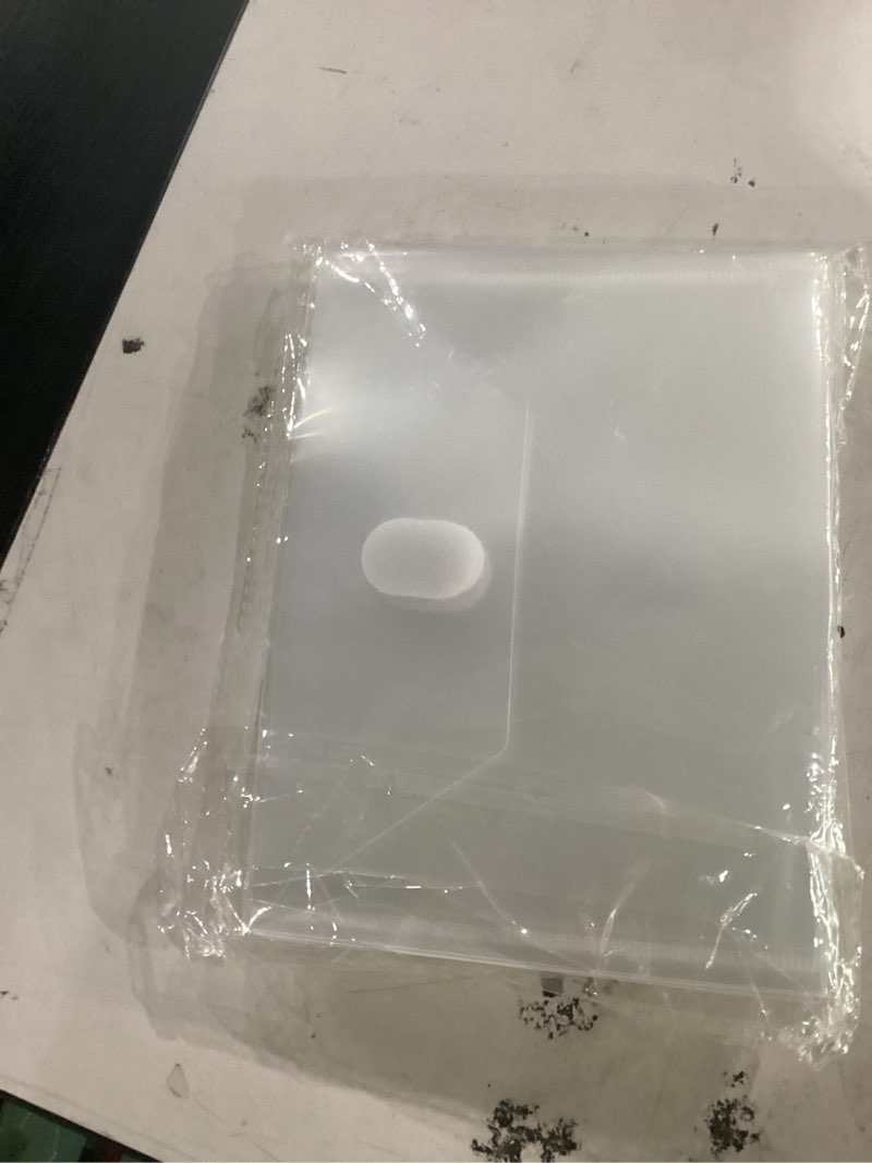 Condition photo showing New/Like New for 5x7 small plastic envelopes receipt check storage file holder case 20 pack hook & loop closure clear-20 pack