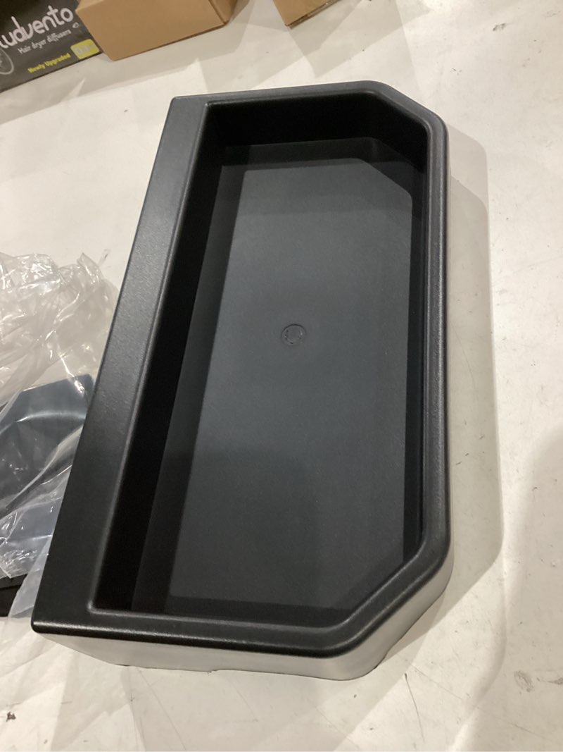 Condition photo showing Good Condition for for pathfinder dashboard center console organizer 2026 2025 2024 2023 2022 pathfinder sl/platinum/rock creek accessories 9’’ behind screen organizer box dash tray-only for 9" screen for 2022-2026 nissan pathfinder